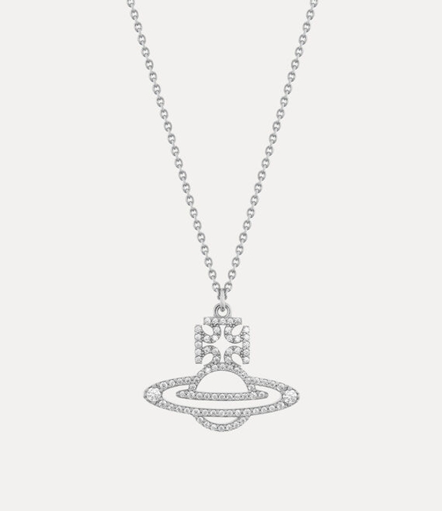 Vivienne Westwood Silver Janus Pendant Necklace