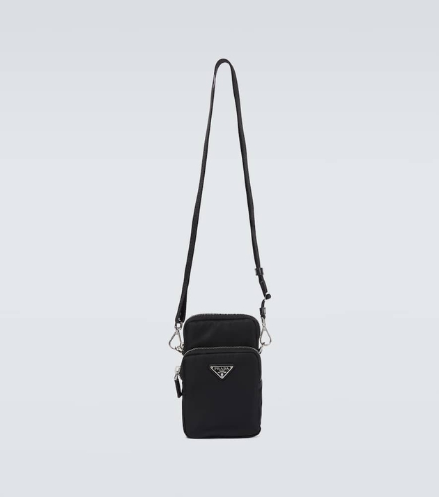 Prada Black Vitello Phenix Leather Shoulder Camera Bag 1BH103 : Buy Online  at Best Price in KSA - Souq is now Amazon.sa: Fashion