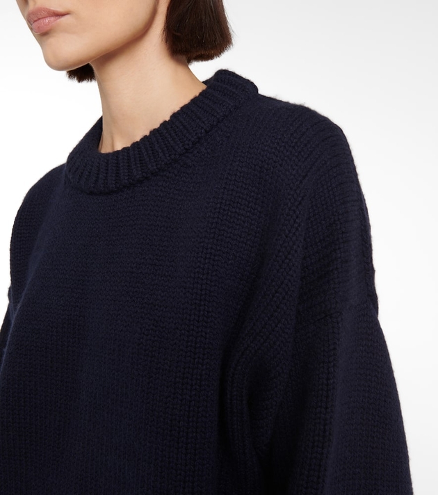 THE ROW Essentials Ophelia oversized wool and cashmere-blend sweater
