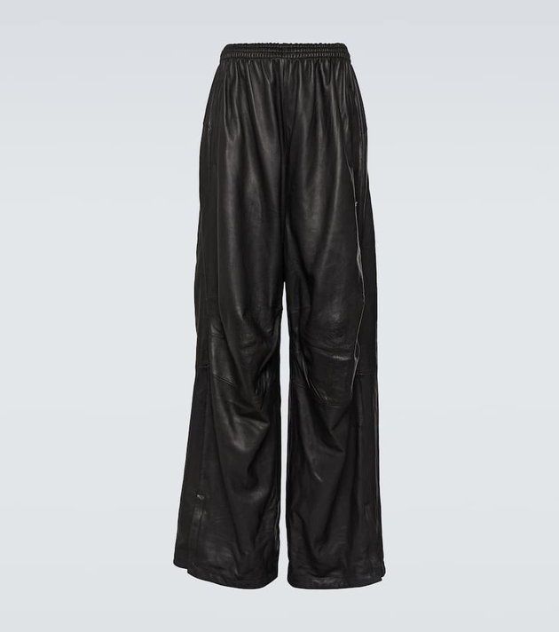 Balenciaga Biker baggy Pants in Black for Men | Lyst