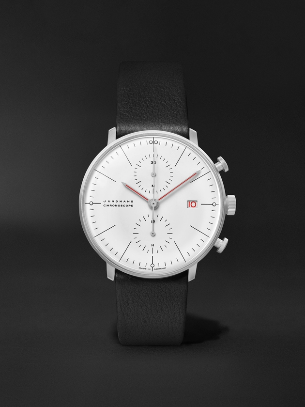 Junghans 027/4303.02 - max bill Chronoscope Bauhaus Watch • Watchard.com