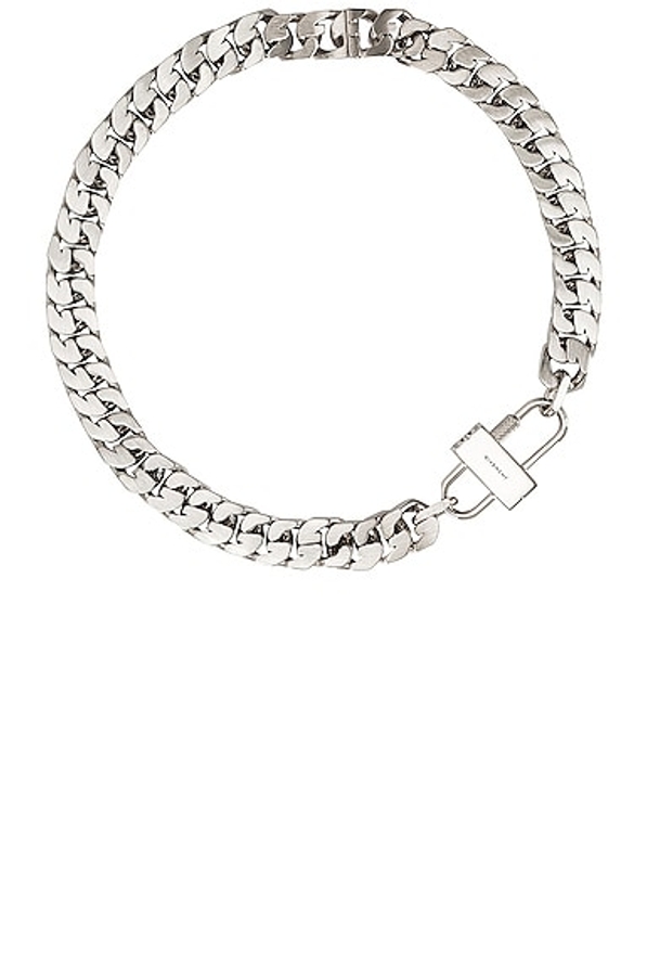 Givenchy 4g Crystal Lock Pendant Necklace in White for Men | Lyst