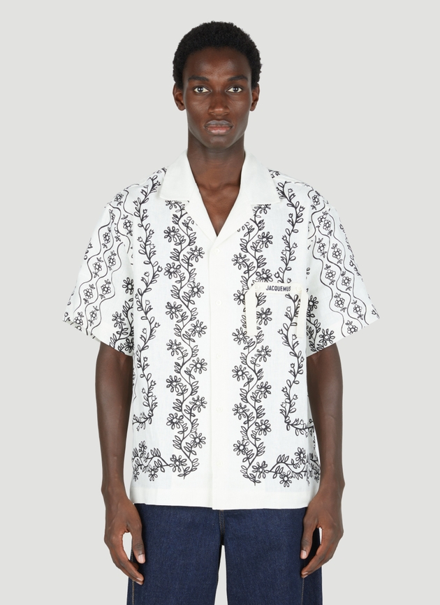 Jacquemus La Chemise Jean Shirt - Man Shirts White Eu - 48