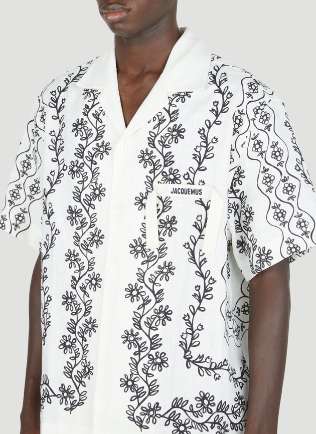 Jacquemus La Chemise Jean Shirt | Man Shirts White Eu | 48 | MILANSTYLE.COM
