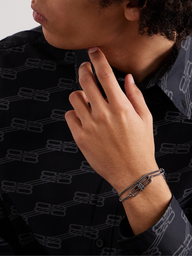 Mens balenciaga bracelet deals