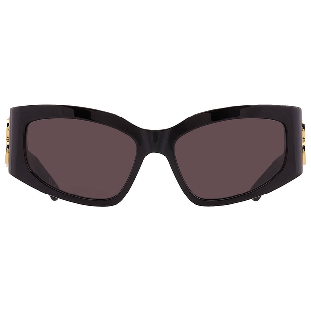 Balenciaga Gray Cat Eye Ladies Sunglasses BB0321S 002 57