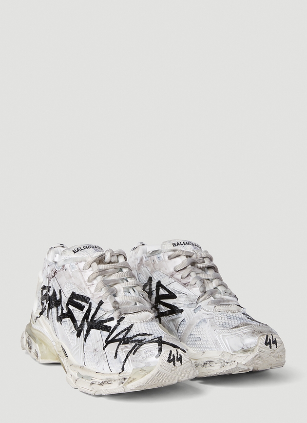 ★関税込★BALENCIAGA★Graffiti Speed Runner Men's Sneakers★ Men's Runner Graffiti Sneaker in Black | Balenciaga US