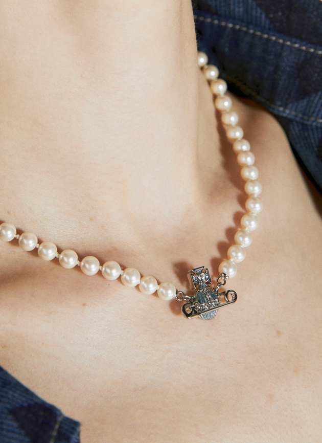 アクセサリーその他 Kitty Pearl Necklace Vivienne Westwood Kitty Pearl Necklace | Woman Jewellery