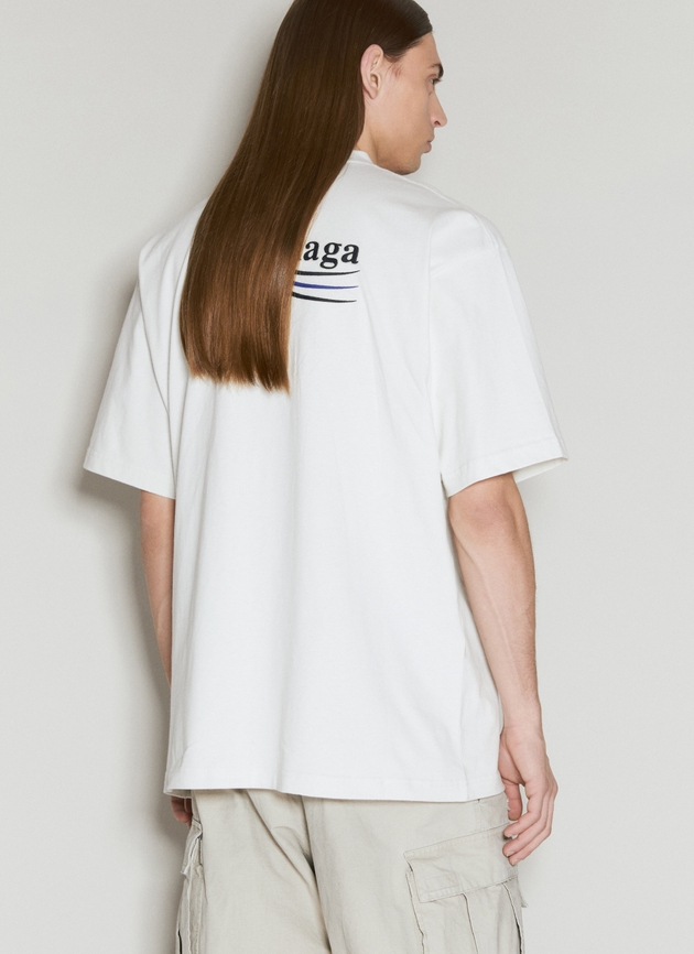 Balenciaga Large Fit T-shirt | Man T-shirts White Xxl