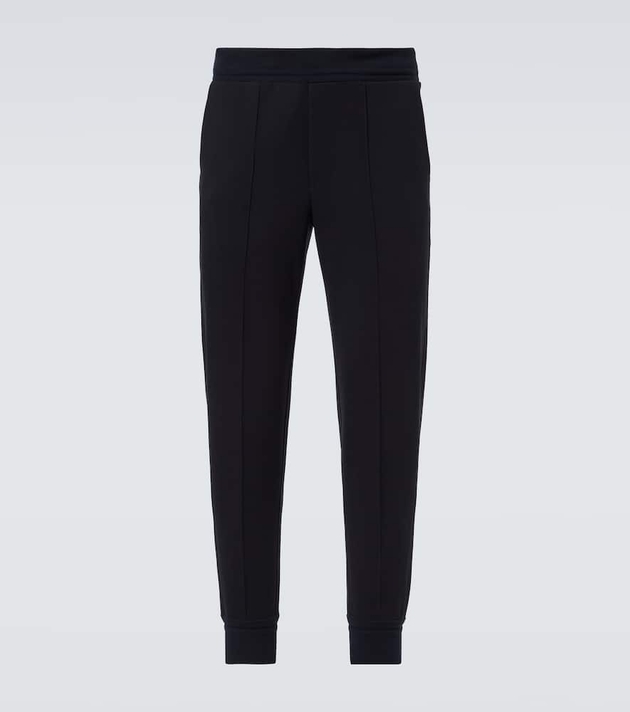 Zegna Cotton-blend jersey sweatpants