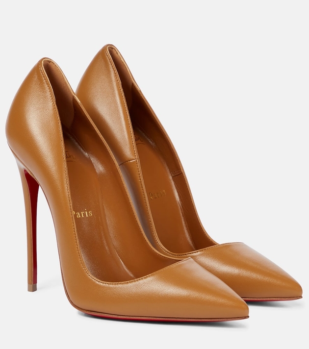 Christian Louboutin So Kate 120 leather pumps
