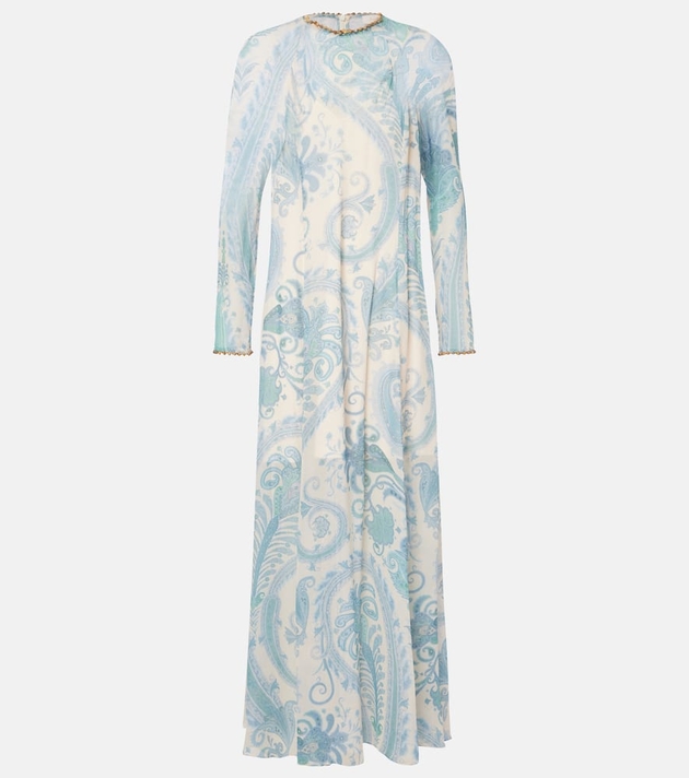 Zimmermann Illuminate beaded paisley maxi dress