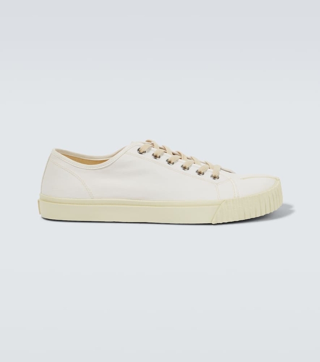 Maison Margiela Tabi canvas sneakers | MILANSTYLE.COM