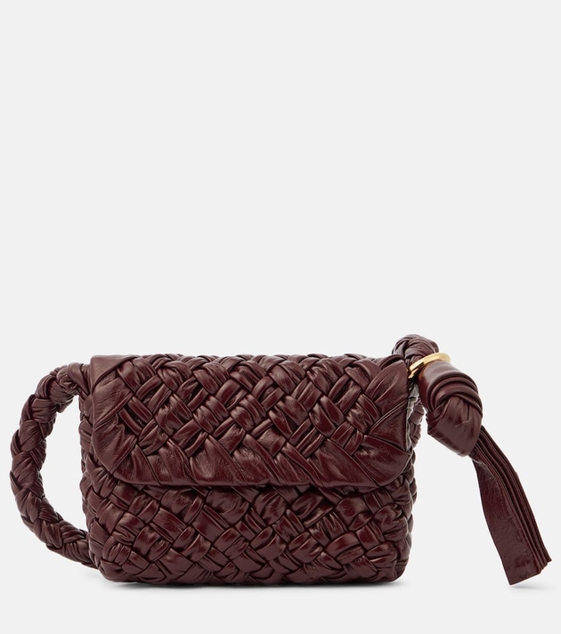 Bottega Veneta Kalimero Citta Small leather shoulder bag