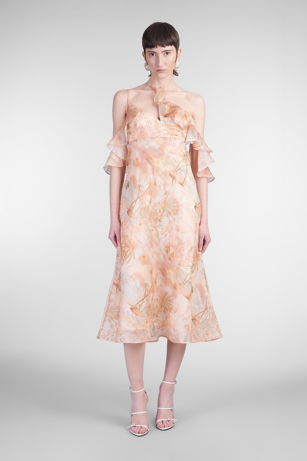 Zimmermann In Rose-pink Linen