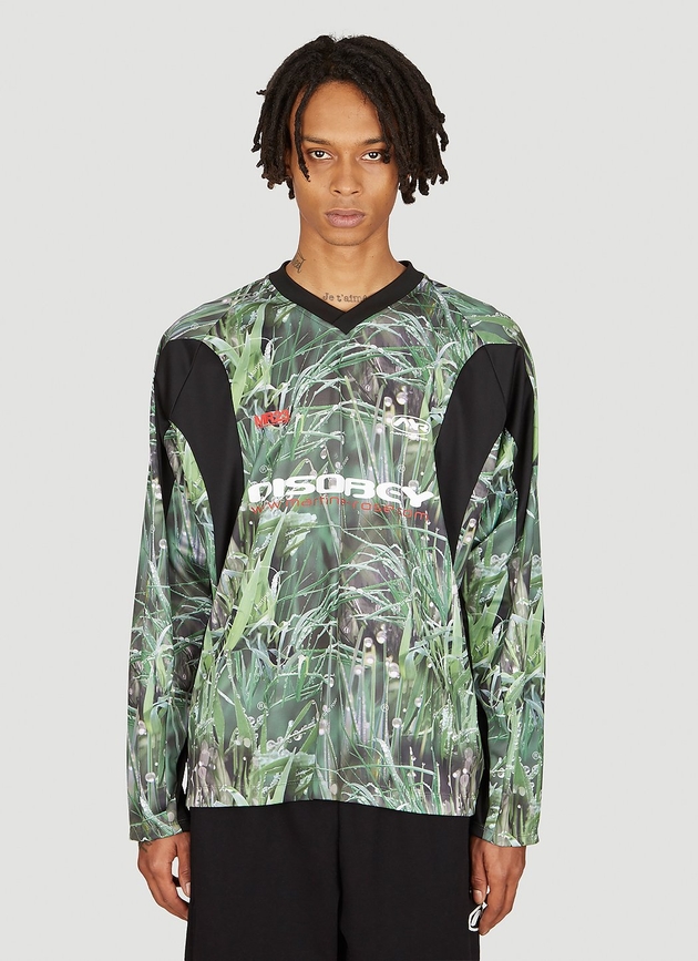 Martine Rose PANELLED FOOTBALL ゲームシャツ Martine Rose Panelled Football Top — SLOW WAVES