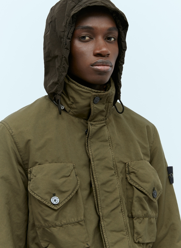 Down Jacket Stone Island Coats Men Stone Island Featherweight