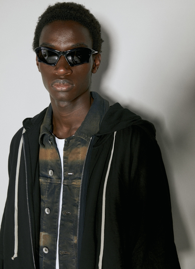 小物 BALENCIAGA Bat sunglasses Bat Rectangle Sunglasses in Black | Balenciaga CA