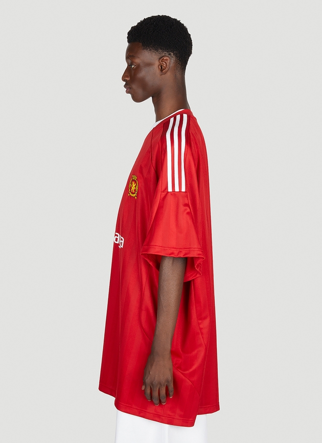 Balenciaga x adidas Soccer T-shirt | Man T-shirts Red 1
