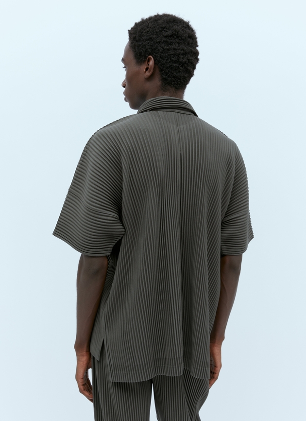 HOMME PLISSÉ ISSEY MIYAKE JULY Black Monthly Color July Shirt by HOMME PLISSÉ ISSEY MIYAKE