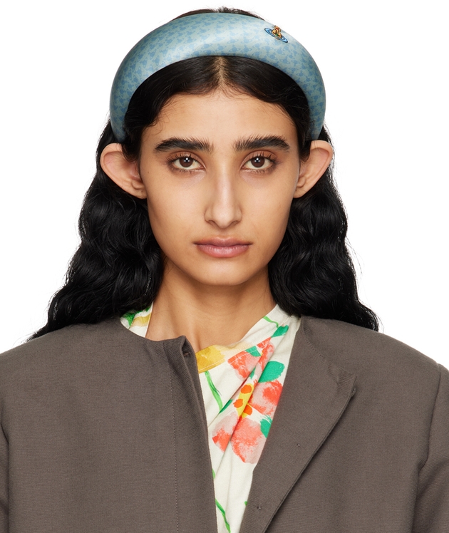 Vivienne Westwood Blue Hilma Headband