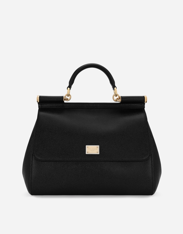 Dolce & Gabbana Borsa A Mano - Woman Handbags Black Leather Onesize
