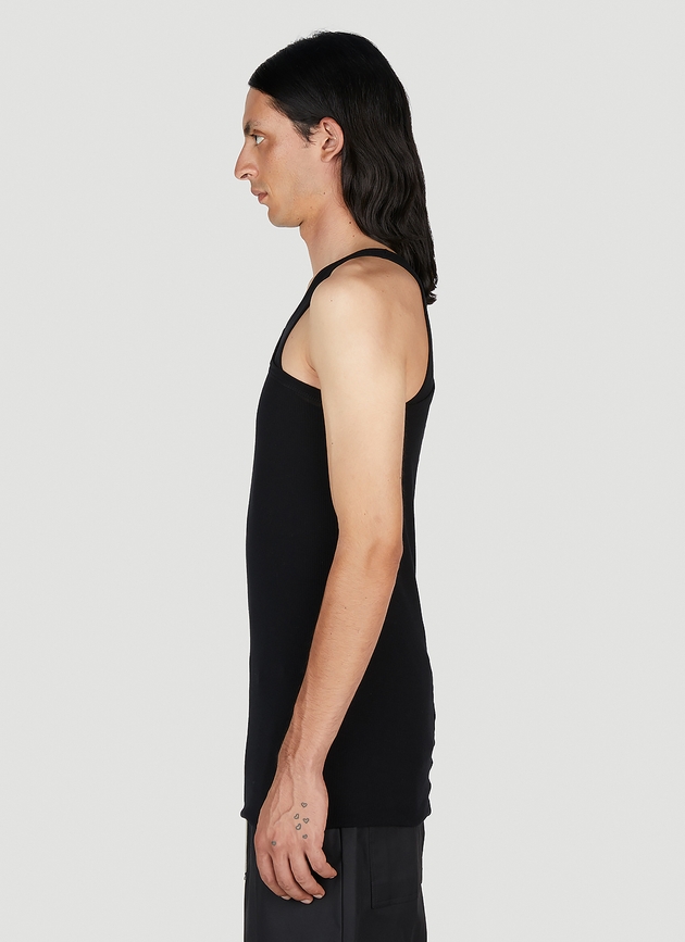 Rick Owens Ziggy Banana Tank Top | Man Tops Black L | MILANSTYLE.COM
